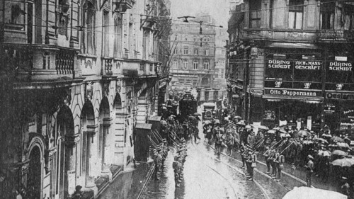 Allemagne. Occupation alliée (britannique) à Cologne