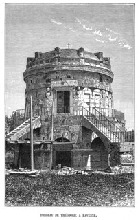 Tombeau de Théodoric à Ravenne.