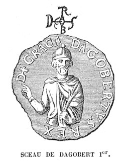 Sceau de Dagobert Ier