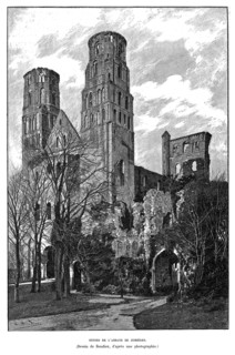 Ruines de l'abbaye de Jumièges.