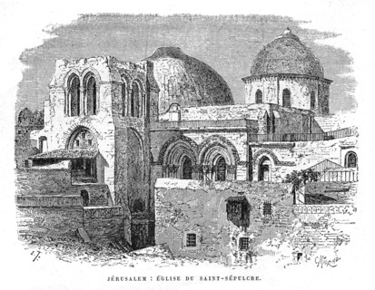 L'Église du Saint-Sépulcre.