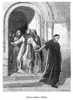 Abélard se séparant d'Héloïse.