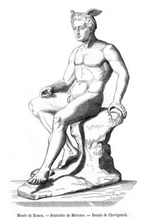 Statuette de Mercure.