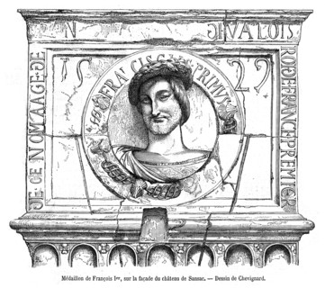 Médaillon de François 1er.