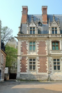 The Royal Castle in Blois.