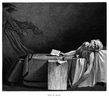 Mort de Marat.