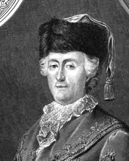 Catherine II (21 avril 1729 à Stettin en Poméranie - 6 novembre 1796 à Saint-Pétersbourg), née