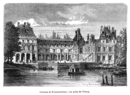 Fontainebleau castle