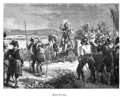 Henri IV à Ivry.