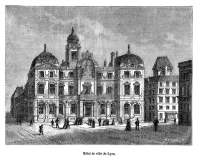 Hôtel de ville de Lyon.