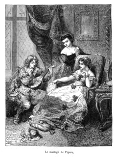 Beaumarchais. Le mariage de Figaro.