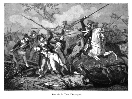Mort de la Tour d'Auvergne. Théophile Malo Corret de la Tour d'Auvergne, né le 23 novembre 1743 à
