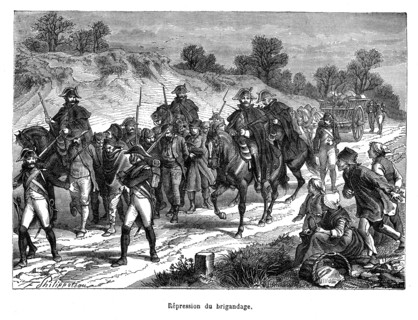 Gendarmes. Répression du brigandage.