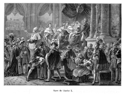Sacre de Charles X.