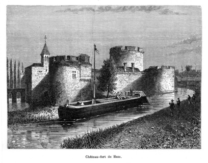 Château-fort de Ham. Le château, ou fort, ou forteresse de Ham est un château-fort situé à Ham