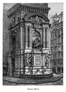 Paris. Fontaine Molière.