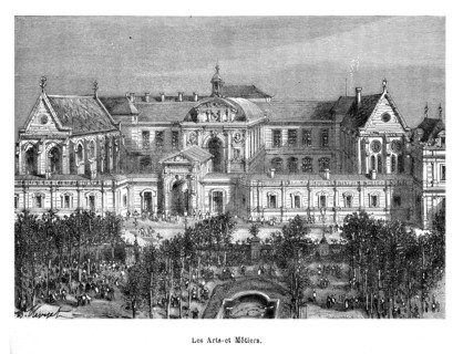 Paris. Les Arts-et-Métiers. Le Conservatoire National des Arts et Métiers (Cnam) est un grand