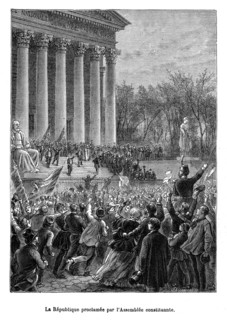1848. La République proclamée par l'Assemblée constituante.