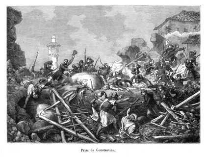 Prise de Constantine. En 1837, l'état-major français décida de mener une seconde expédition, qui