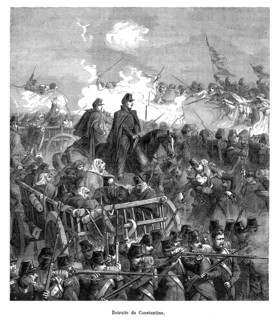 Le 21 novembre 1836. Retraite de Constantine.