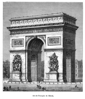 Arc-de-Triomphe. Place de l'Etoile (Charles-de-Gaulle). La place Charles-de-Gaulle, anciennement