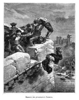 Massacre des prisonniers à Tarascon. Terreur blanche. Révolution française.