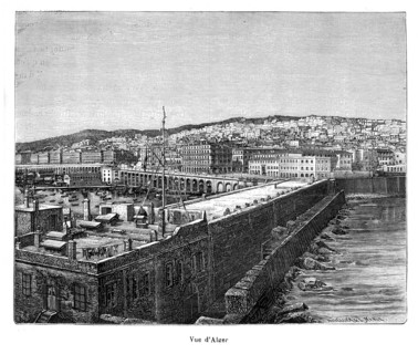Algérie. Vue d'Alger.