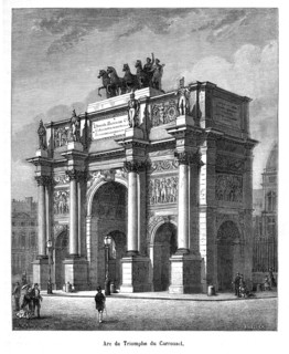 Paris. Arc de Triomphe du Carrousel.