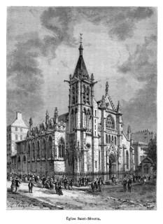 Paris. Eglise Saint-Séverin.