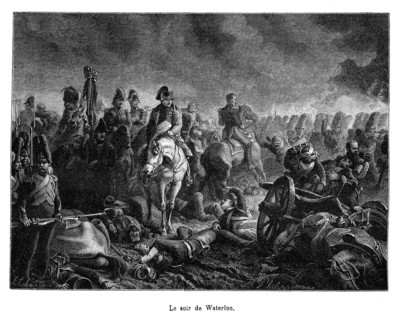 Napoléon, le soir de Waterloo.