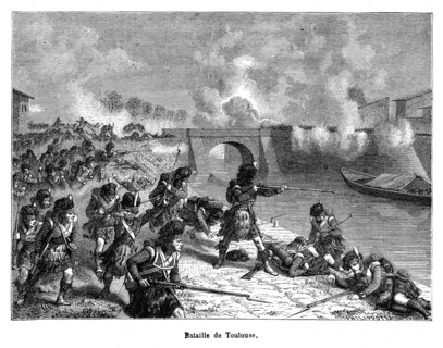 La bataille de Toulouse s'est déroulée le 10 avril 1814, de 6 heures à 21 heures, et opposa les