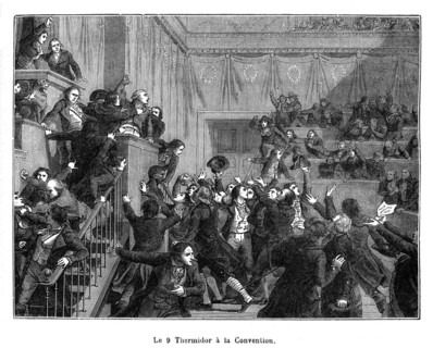 Révolution française. Le 9 Thermidor à la Convention.