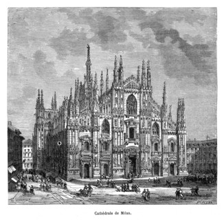 Cathédrale de Milan.