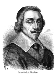 Le cardinal de Richelieu.