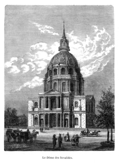 Le dôme des Invalides.