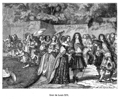 Cour de Louis XIV.