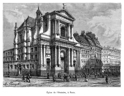Eglise de l'Oratoire. Paris.