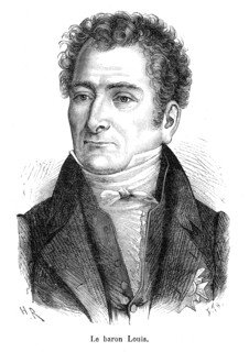Le baron Louis. Le baron Joseph-Dominique Louis, également appelé l’abbé Louis, est un homme