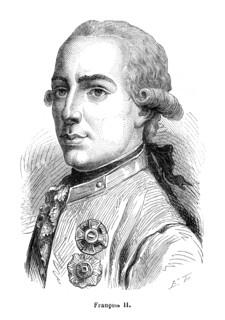 François II. (Florence 1768-Vienne 1835), dernier empereur du Saint Empire romain germanique