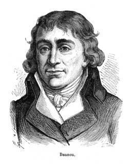 Pierre Claude François Daunou est un homme politique, archiviste et historien français, secrétaire