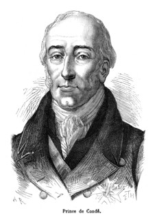 Prince de Condé. Louis VI Henri Joseph de Bourbon-Condé, plus connu sous le nom de duc de Bourbon,