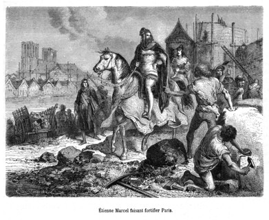Étienne Marcel, né entre 1302 et 1310 et mort à Paris le 31 juillet 1358, est prévôt des marchands