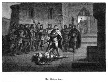 Étienne Marcel, né entre 1302 et 1310 et mort à Paris le 31 juillet 1358, est prévôt des marchands