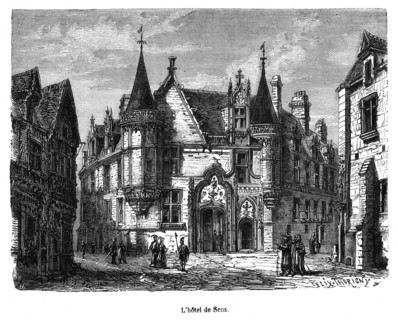 L’hôtel des archevêques de Sens est situé dans le IVe arrondissement de Paris.
Paris ne devient