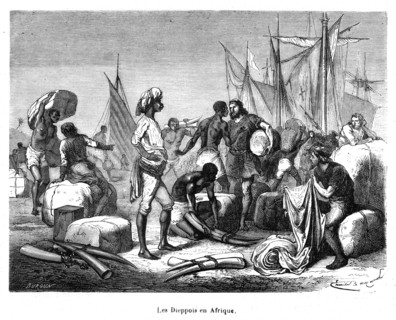 Commerce maritime. Les Dieppois en Afrique.