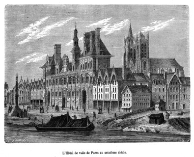 Hôtel de ville de Paris.