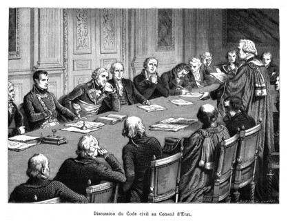 Discussion du Code civil au Conseil d'Etat