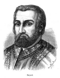 Bayard. Pierre Terrail, seigneur de Bayard, (Château de Bayard, Pontcharra (Isère) 1476 - Rovasenda