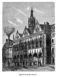 Hôtel de ville de Saint-Quentin.