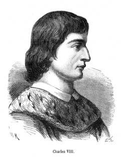 Charles VIII de France ou Charles VIII l'Affable, né le 30 juin 1470 au château d'Amboise, mort le